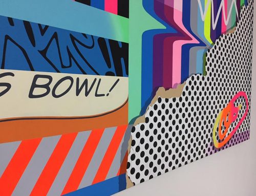 “752” dots – Project for Reflective surfaces show